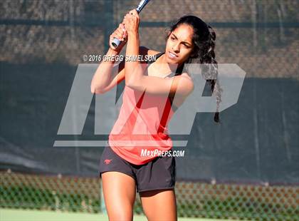 Thumbnail 3 in Monte Vista vs Oakland Tech (CIF NorCal Regional Team Tennis Championships) photogallery.
