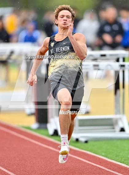 Thumbnail 3 in Noblesville Invitational (100 meter) photogallery.