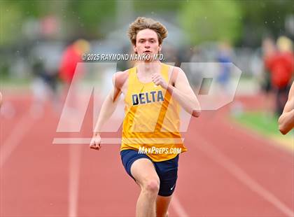 Thumbnail 2 in Noblesville Invitational (100 meter) photogallery.