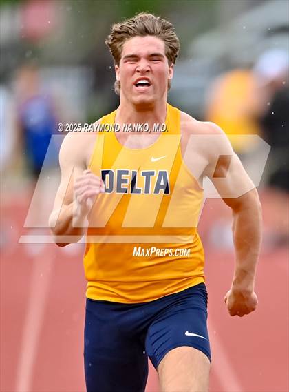 Thumbnail 3 in Noblesville Invitational (100 meter) photogallery.
