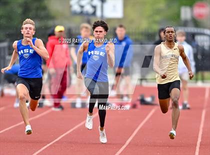 Thumbnail 3 in Noblesville Invitational (100 meter) photogallery.
