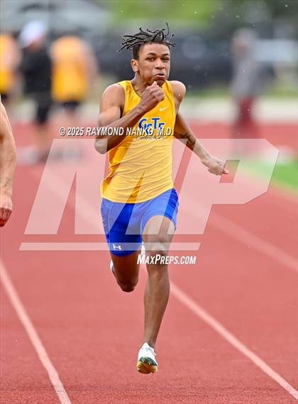 Thumbnail 1 in Noblesville Invitational (100 meter) photogallery.