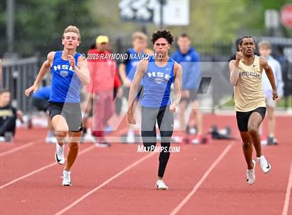 Thumbnail 2 in Noblesville Invitational (100 meter) photogallery.