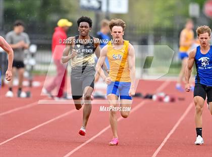 Thumbnail 3 in Noblesville Invitational (100 meter) photogallery.