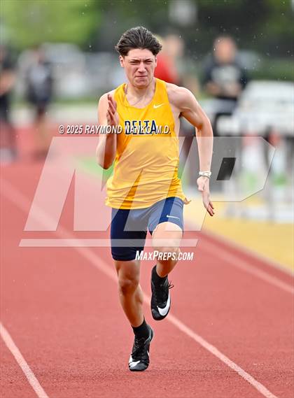 Thumbnail 1 in Noblesville Invitational (100 meter) photogallery.