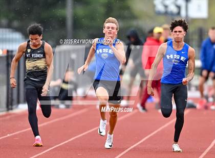 Thumbnail 3 in Noblesville Invitational (100 meter) photogallery.