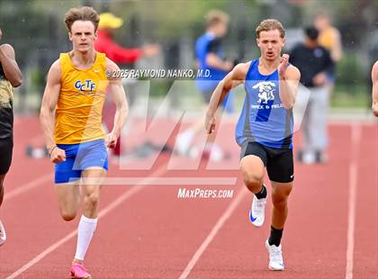 Thumbnail 2 in Noblesville Invitational (100 meter) photogallery.