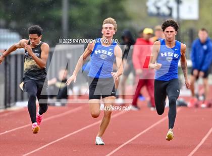 Thumbnail 2 in Noblesville Invitational (100 meter) photogallery.