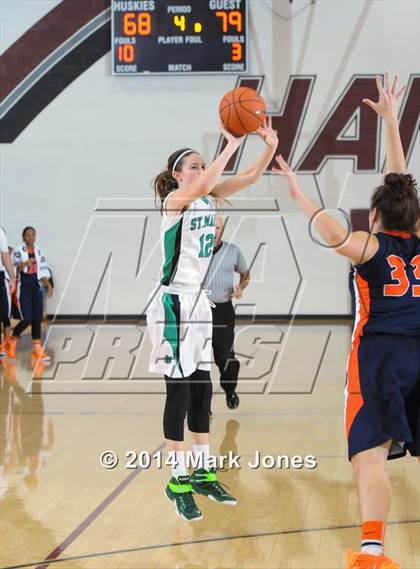 Thumbnail 1 in St. Mary's vs Blackman (Nike Tournament of Champions) photogallery.