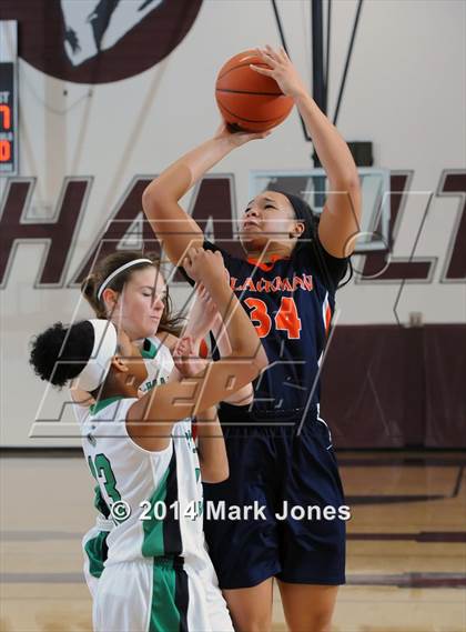 Thumbnail 2 in St. Mary's vs Blackman (Nike Tournament of Champions) photogallery.
