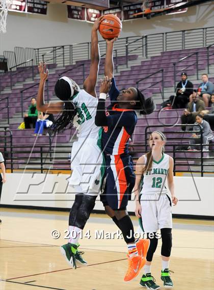Thumbnail 3 in St. Mary's vs Blackman (Nike Tournament of Champions) photogallery.