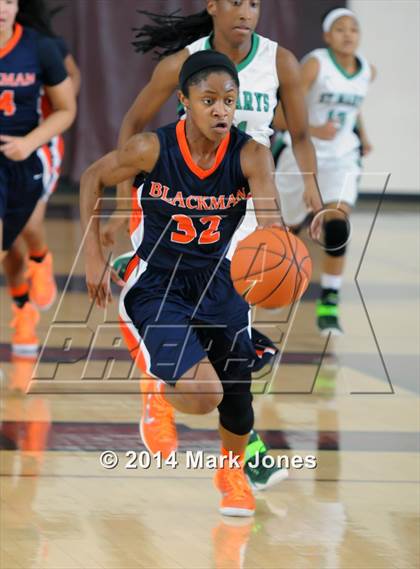 Thumbnail 1 in St. Mary's vs Blackman (Nike Tournament of Champions) photogallery.