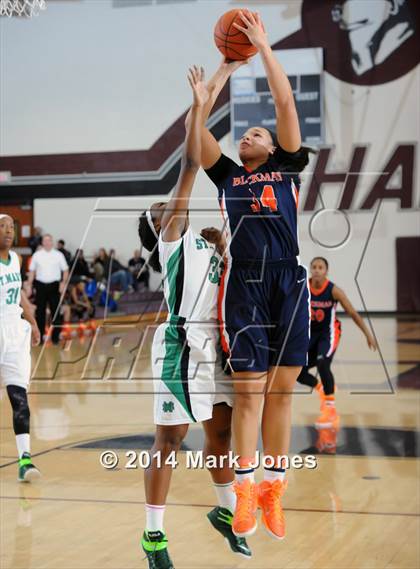 Thumbnail 3 in St. Mary's vs Blackman (Nike Tournament of Champions) photogallery.