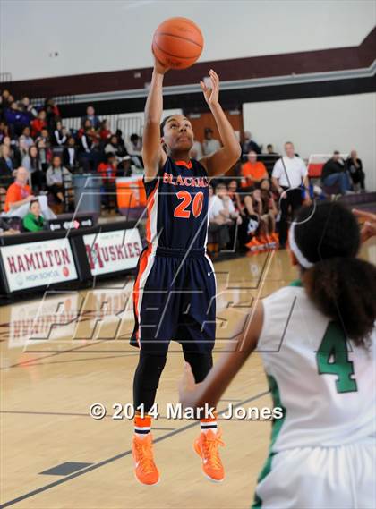 Thumbnail 2 in St. Mary's vs Blackman (Nike Tournament of Champions) photogallery.