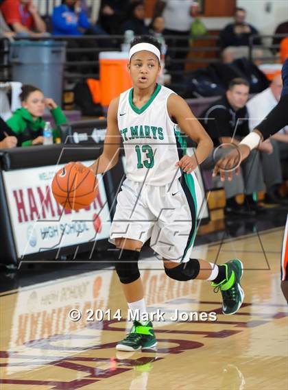 Thumbnail 3 in St. Mary's vs Blackman (Nike Tournament of Champions) photogallery.