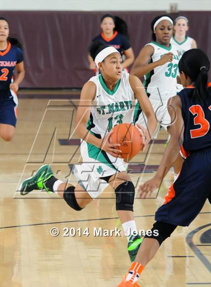 Thumbnail 2 in St. Mary's vs Blackman (Nike Tournament of Champions) photogallery.