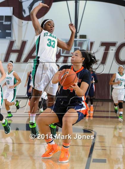 Thumbnail 1 in St. Mary's vs Blackman (Nike Tournament of Champions) photogallery.