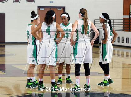 Thumbnail 2 in St. Mary's vs Blackman (Nike Tournament of Champions) photogallery.