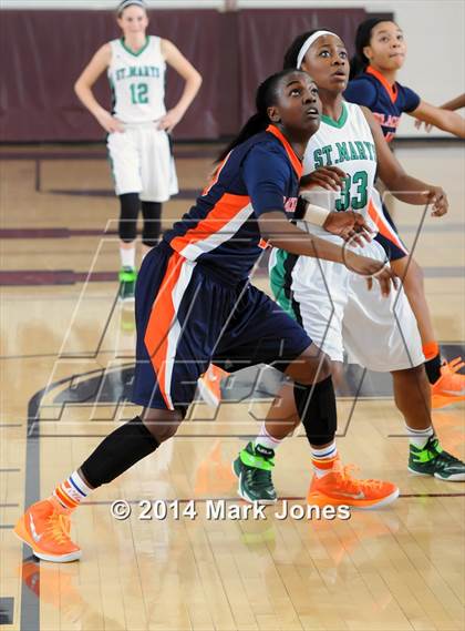 Thumbnail 1 in St. Mary's vs Blackman (Nike Tournament of Champions) photogallery.
