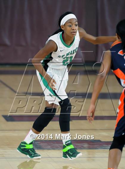 Thumbnail 3 in St. Mary's vs Blackman (Nike Tournament of Champions) photogallery.