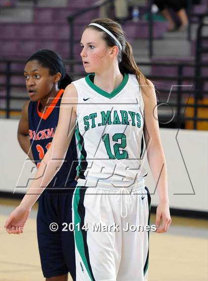 Thumbnail 2 in St. Mary's vs Blackman (Nike Tournament of Champions) photogallery.