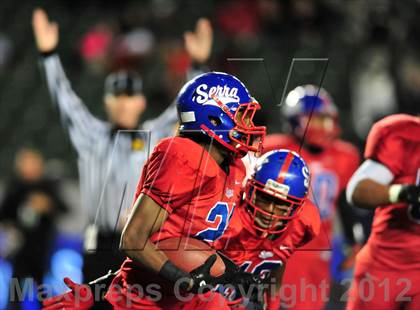 Thumbnail 1 in Oakdale vs. Serra ( CIF State D2 Final) photogallery.