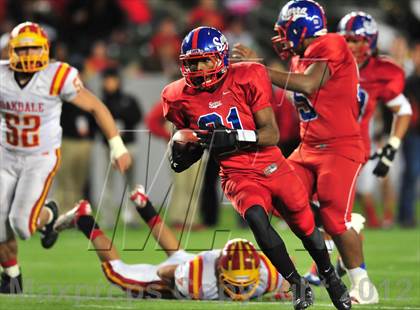 Thumbnail 1 in Oakdale vs. Serra ( CIF State D2 Final) photogallery.