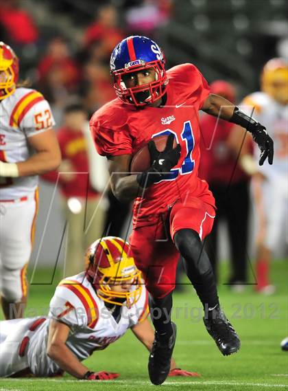 Thumbnail 2 in Oakdale vs. Serra ( CIF State D2 Final) photogallery.