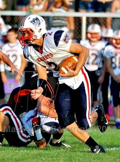 Thumbnail 3 in South Dearborn @ Lawrenceburg (Crosstown Showdown) photogallery.