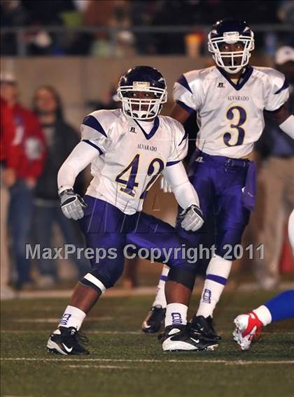Thumbnail 1 in Alvarado vs. Henderson (3A Division 1 Semifinals) photogallery.