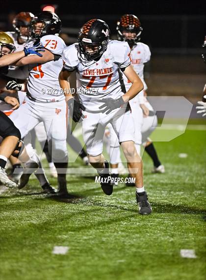 Thumbnail 1 in Lewis-Palmer @ Holy Family (Quarter Final) photogallery.