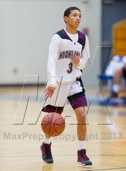Thumbnail 3 in Rowe @ Highlands (NISD Boys Basketball Tournament) photogallery.