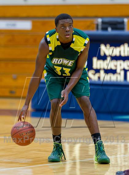 Thumbnail 2 in Rowe @ Highlands (NISD Boys Basketball Tournament) photogallery.