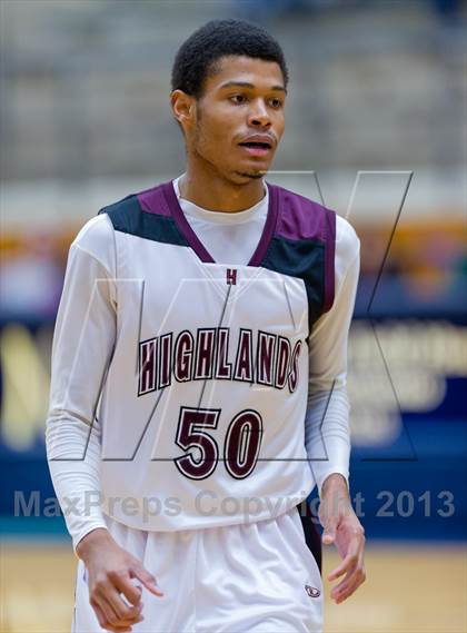 Thumbnail 3 in Rowe @ Highlands (NISD Boys Basketball Tournament) photogallery.