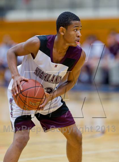 Thumbnail 2 in Rowe @ Highlands (NISD Boys Basketball Tournament) photogallery.