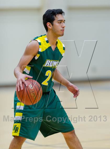 Thumbnail 2 in Rowe @ Highlands (NISD Boys Basketball Tournament) photogallery.