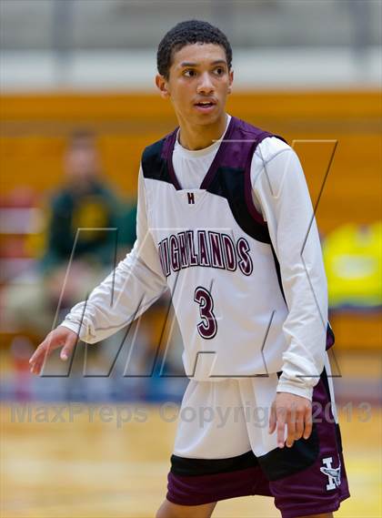 Thumbnail 2 in Rowe @ Highlands (NISD Boys Basketball Tournament) photogallery.