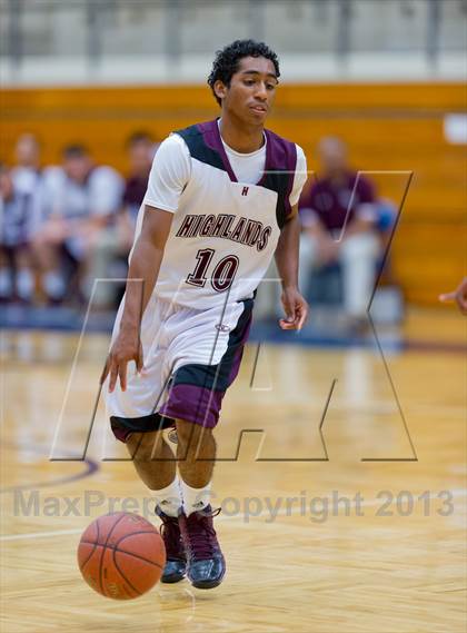 Thumbnail 3 in Rowe @ Highlands (NISD Boys Basketball Tournament) photogallery.