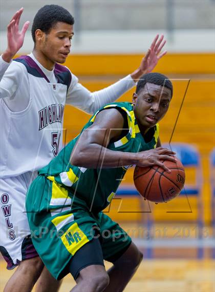 Thumbnail 3 in Rowe @ Highlands (NISD Boys Basketball Tournament) photogallery.