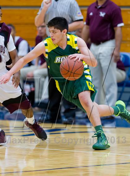 Thumbnail 1 in Rowe @ Highlands (NISD Boys Basketball Tournament) photogallery.