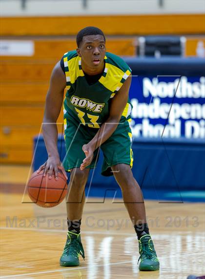 Thumbnail 1 in Rowe @ Highlands (NISD Boys Basketball Tournament) photogallery.