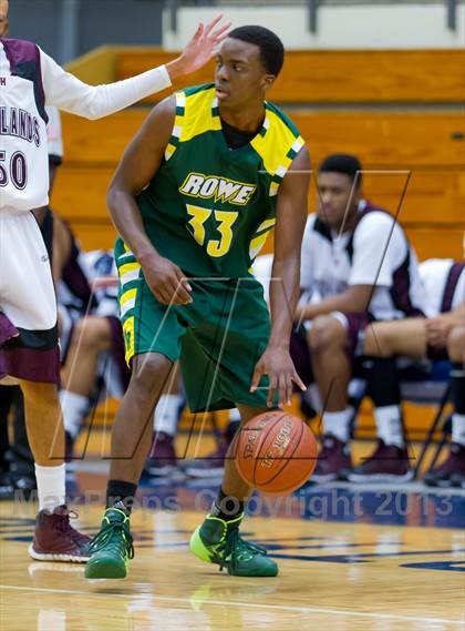 Thumbnail 1 in Rowe @ Highlands (NISD Boys Basketball Tournament) photogallery.