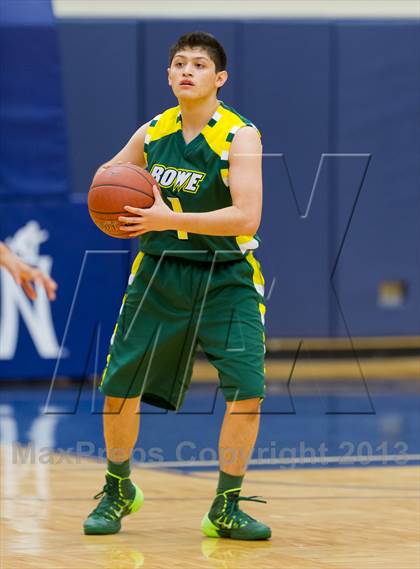 Thumbnail 1 in Rowe @ Highlands (NISD Boys Basketball Tournament) photogallery.
