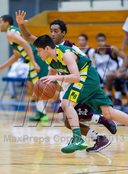 Thumbnail 3 in Rowe @ Highlands (NISD Boys Basketball Tournament) photogallery.
