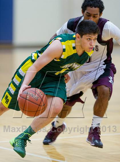 Thumbnail 2 in Rowe @ Highlands (NISD Boys Basketball Tournament) photogallery.