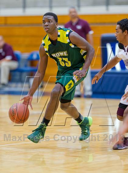 Thumbnail 1 in Rowe @ Highlands (NISD Boys Basketball Tournament) photogallery.