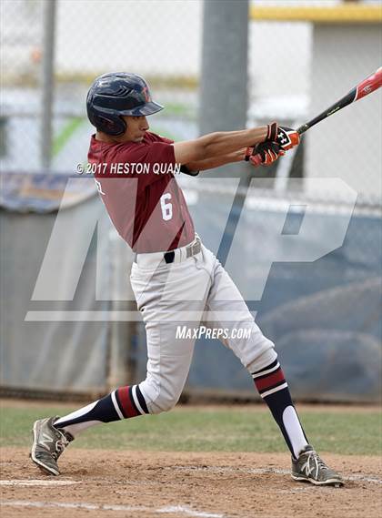 Thumbnail 2 in Capistrano Valley Christian vs Riverside Poly (Anaheim Lions Tournament) photogallery.