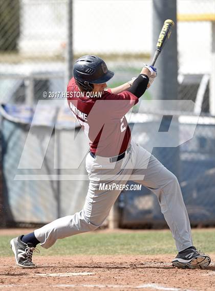 Thumbnail 1 in Capistrano Valley Christian vs Riverside Poly (Anaheim Lions Tournament) photogallery.