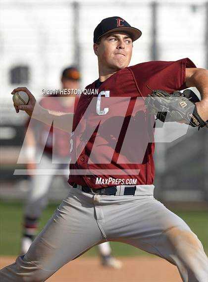 Thumbnail 2 in Capistrano Valley Christian vs Riverside Poly (Anaheim Lions Tournament) photogallery.