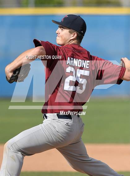 Thumbnail 1 in Capistrano Valley Christian vs Riverside Poly (Anaheim Lions Tournament) photogallery.